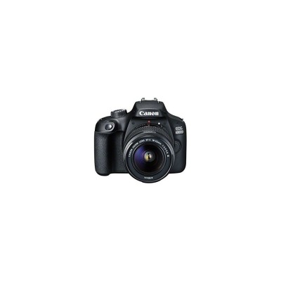 Canon EOS 4000D DSLR Camera & EF-S 18-55mm Lens - Black 