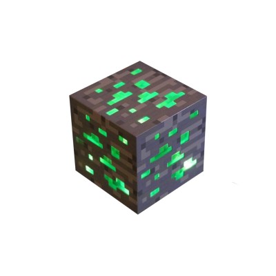 Libaby【限量销售】Minecraft火把游戏周边Led氛围夜灯火把矿石变色瓶